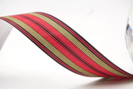 Неонова оранжева та яблучно-зелена смужка тканинної стрічки_AI